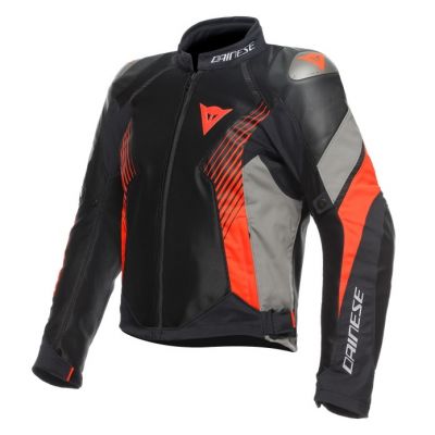Dainese SUPER RIDER 2 AB-SHELL sport. bunda šedá/fluo-červená vel.56